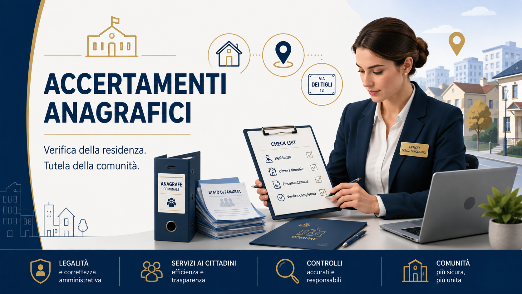 Accertamento anagrafico e titolo di occupazione