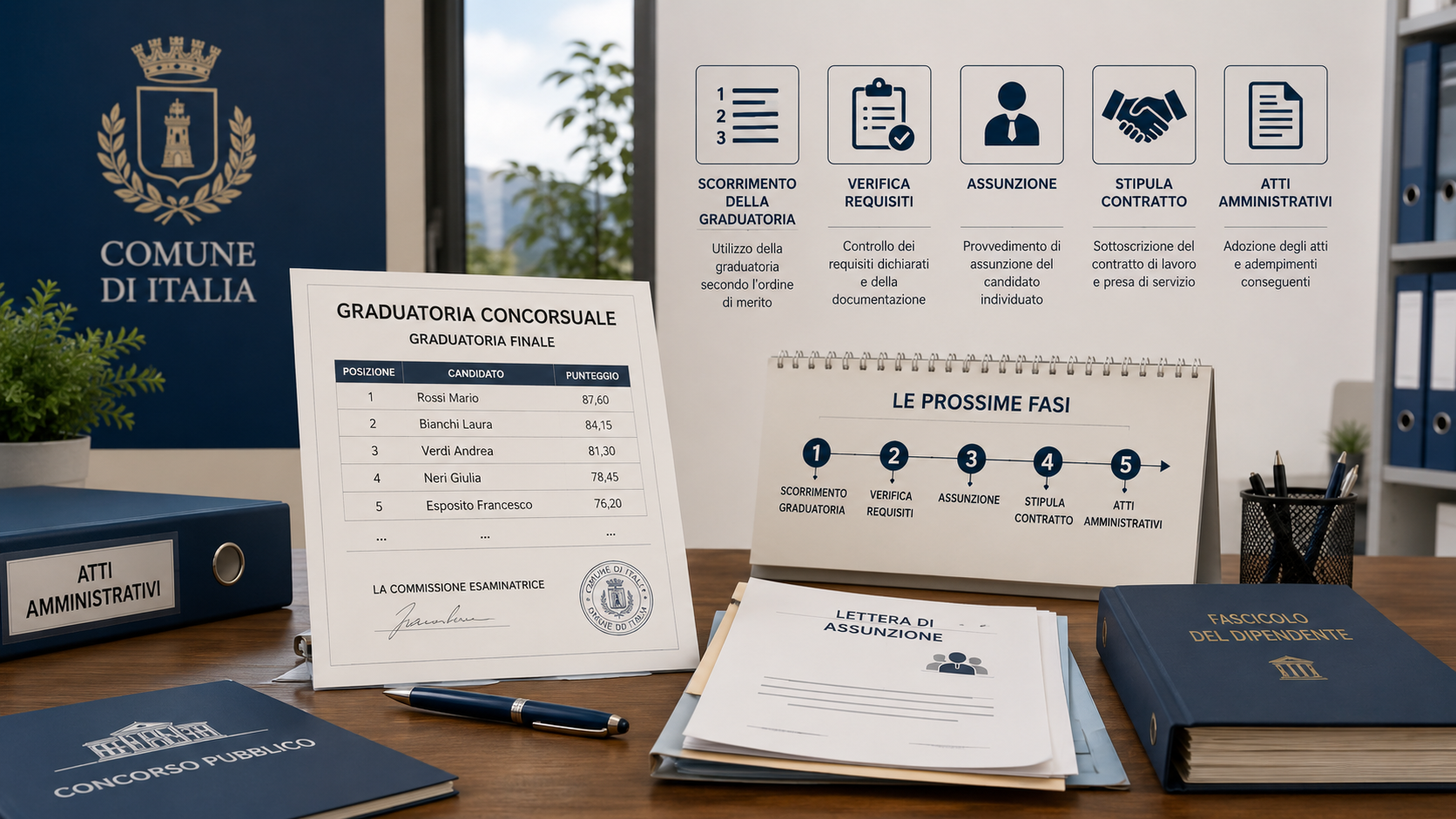Dopo la graduatoria di concorso