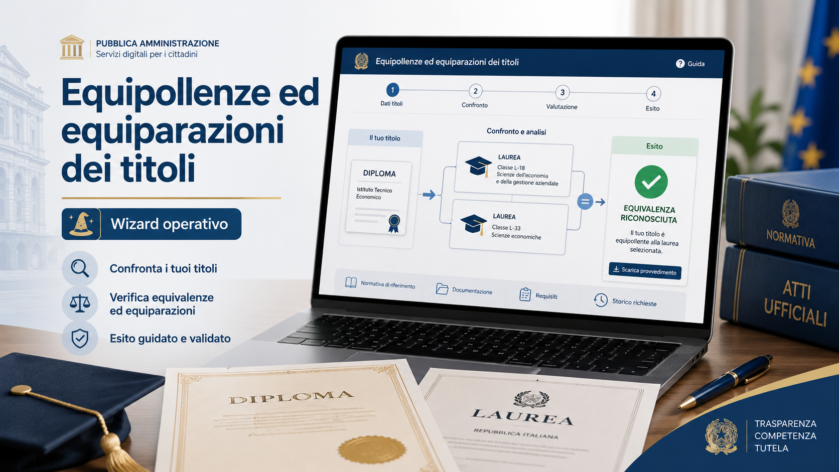 Equipollenze e equiparazioni dei titoli di studio