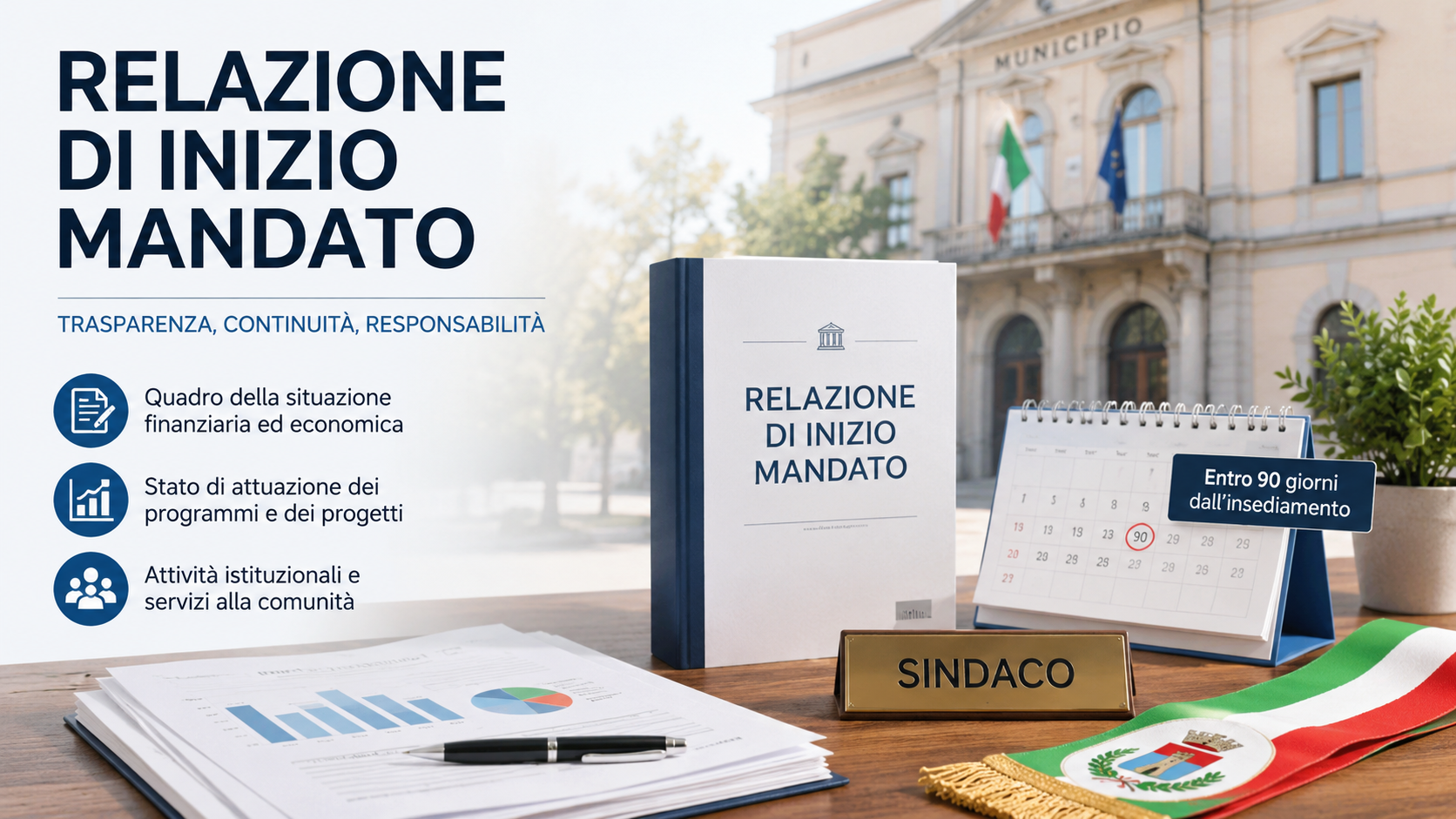 Relazione di inizio mandato del Sindaco