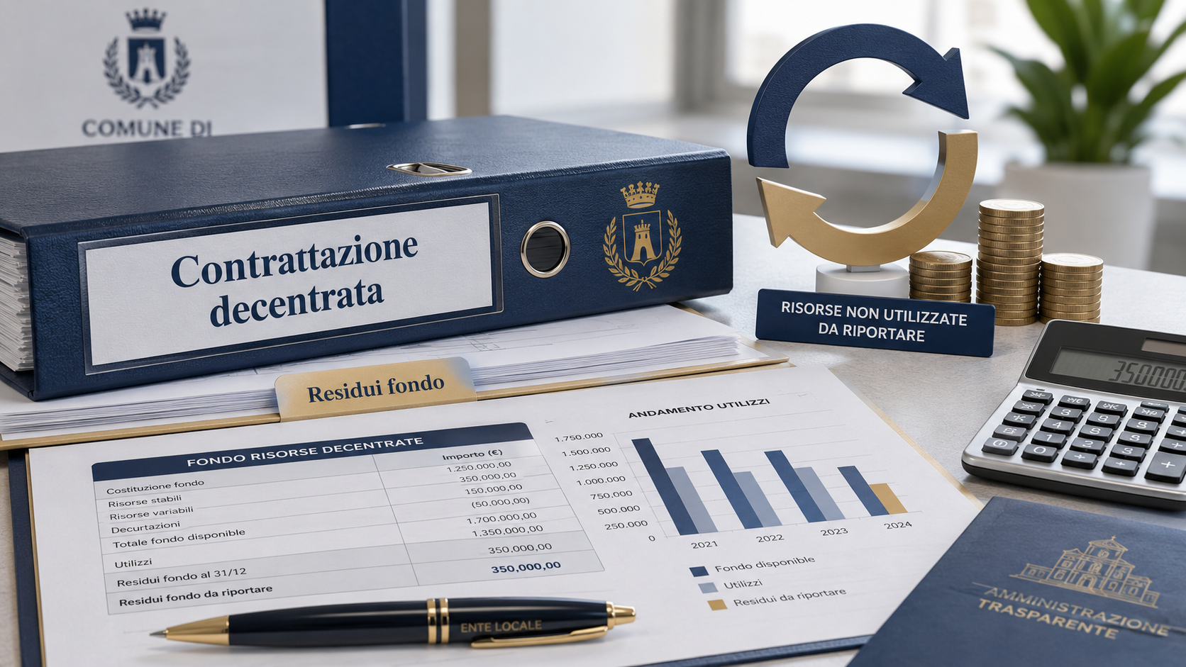 Residui degli anni precedenti del Fondo del salario accessorio